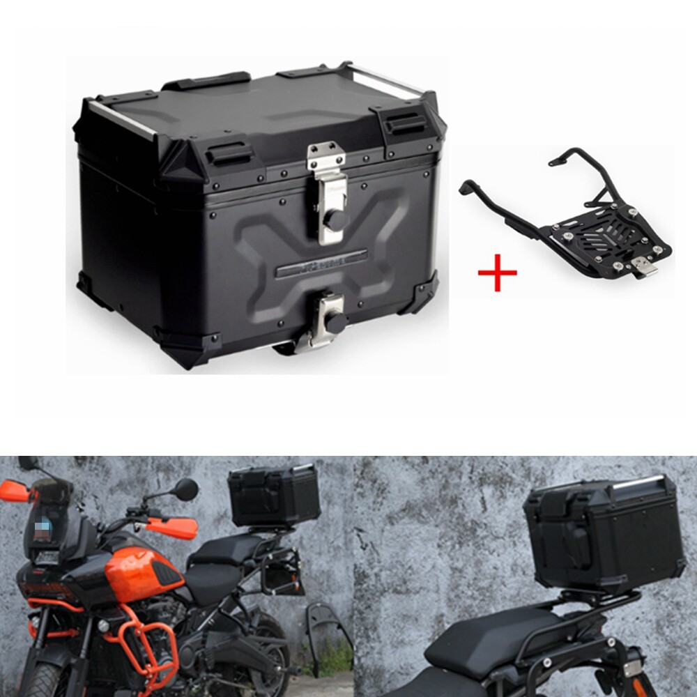 For Harley Pan America RA1250 RA1250S 2021-2025 Rear Trunk Top Case & Mounts Kit