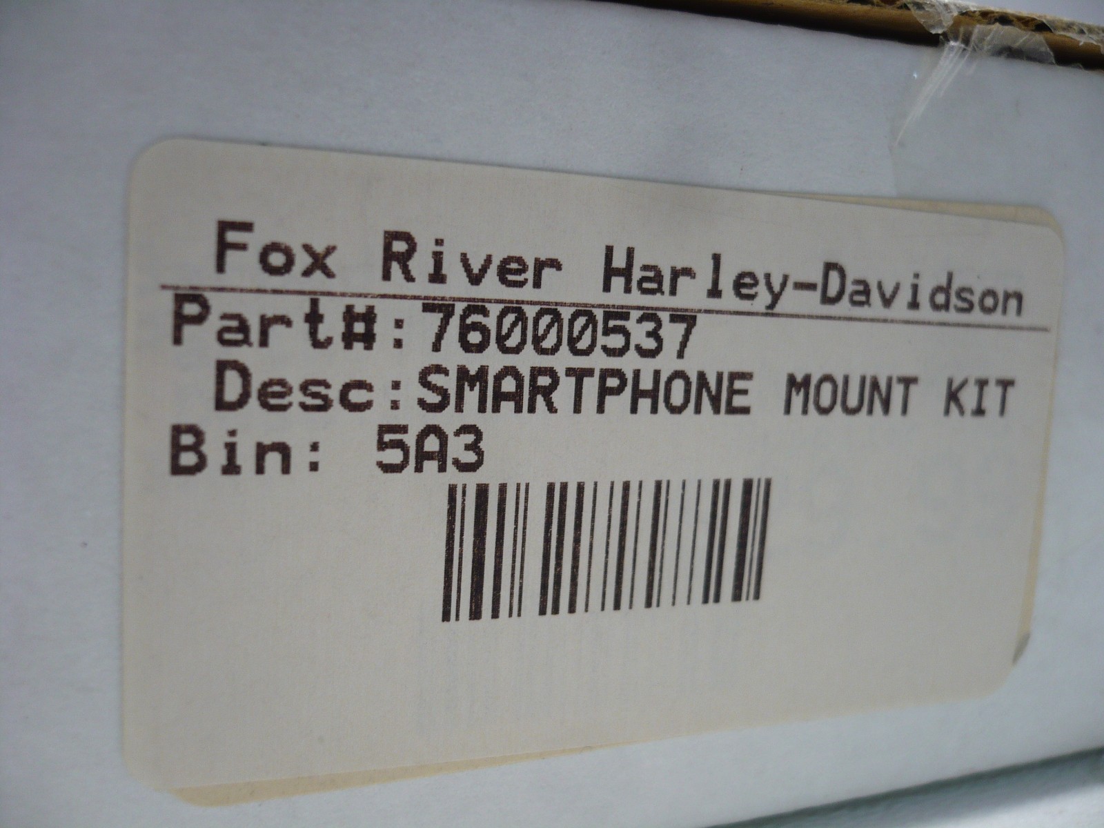 Harley HD 02 17 Touring VRSC XL Dyna Softail Phone Carrier Handlebar Mount NEW