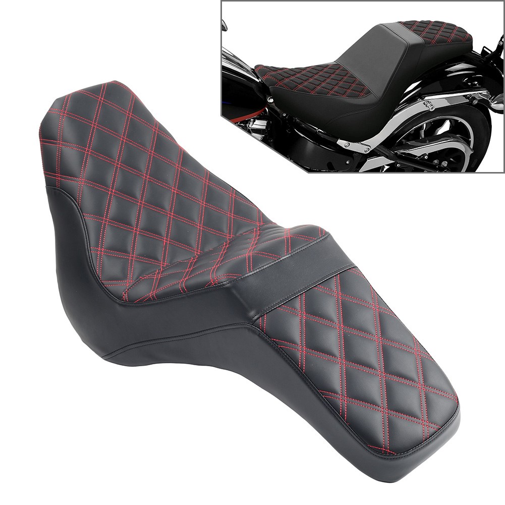 One Piece Driver Passenger Seat Fit Harley Softail Street Bob FXBB 2018-2023