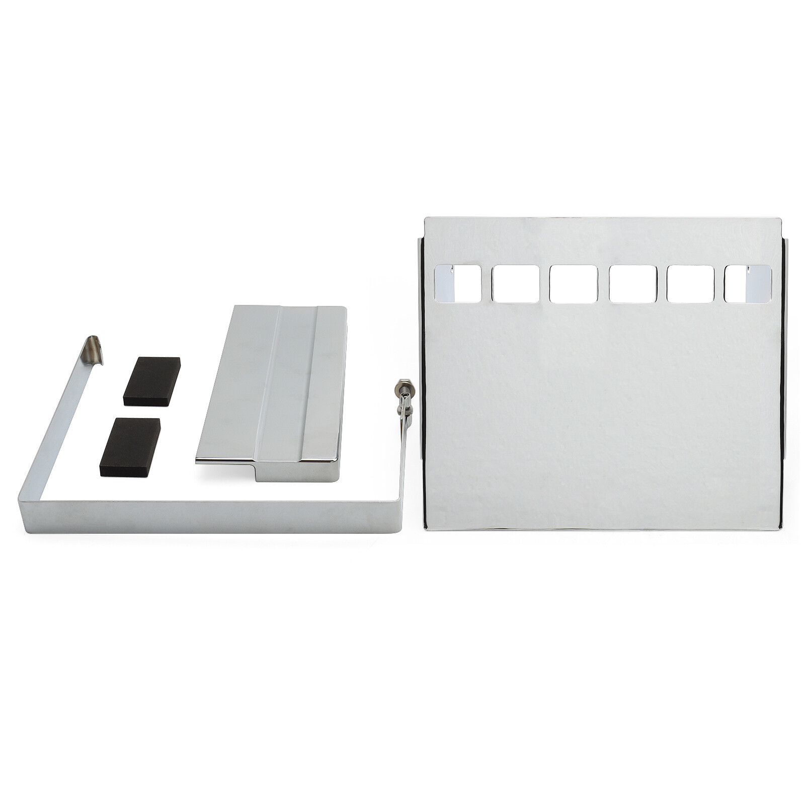 Steel 66347-91 Battery Cover Kit For Harley Sportster XLH 1200 883 1991-1997