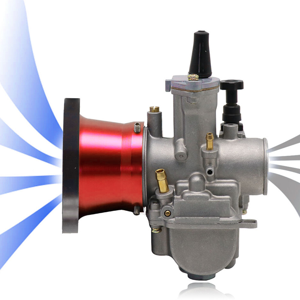 Motorcycle Carburetor Air Filter Cup Velocity Stack For PWK 24/26/28/30mm Carb