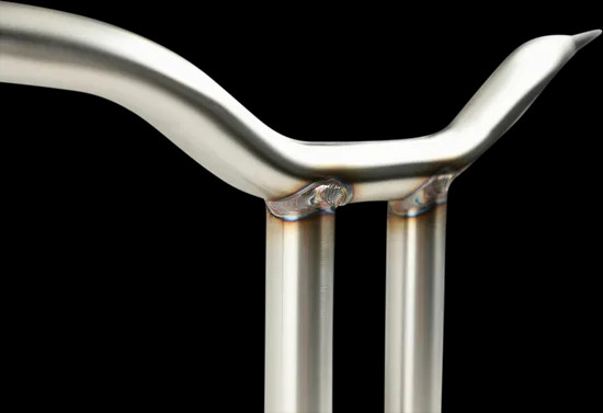 LA 1.25in Kage Fighter Straight Riser Handlebar 10in Rise Fat Bob S 114 18-20