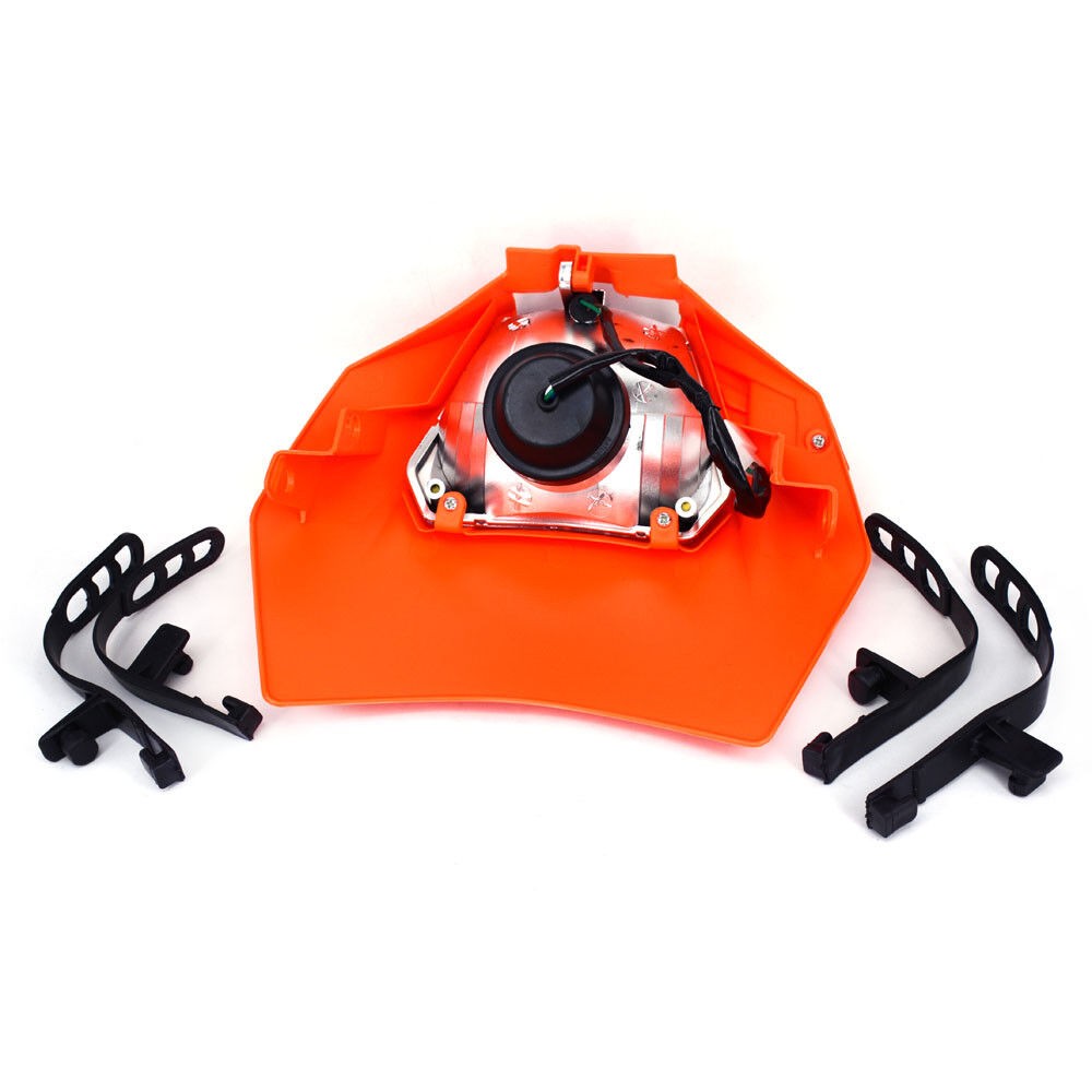Enduro Super 950 Orange For Lamp Headlight Plastic PP Head Fits Light Front