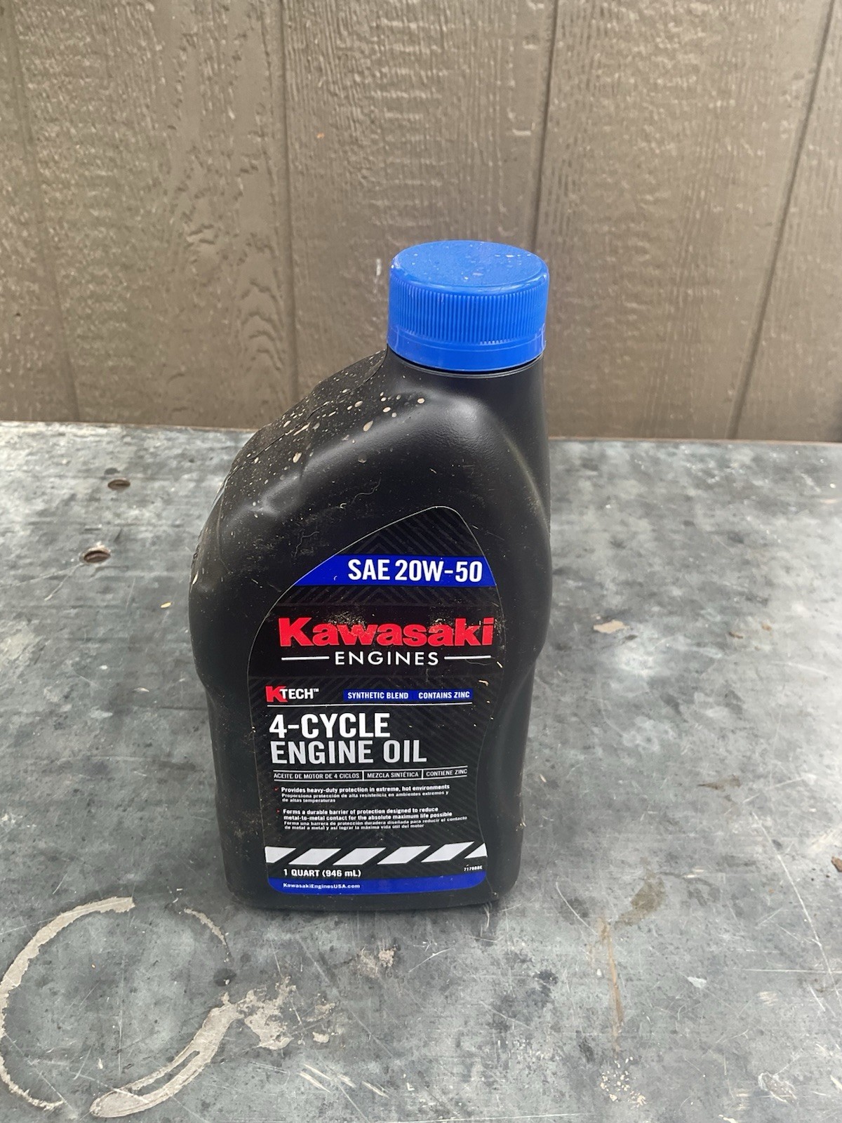 Kawasaki Sae 20w-50 4 Cycle Engine Oil-2 Qts