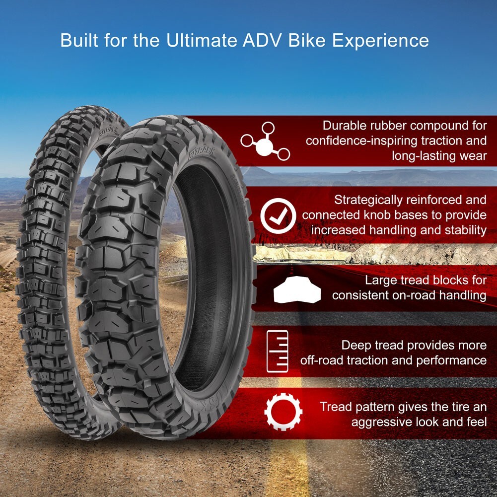 Tusk 2Track Adventure Tire Rear 150/70B-17 (69T)