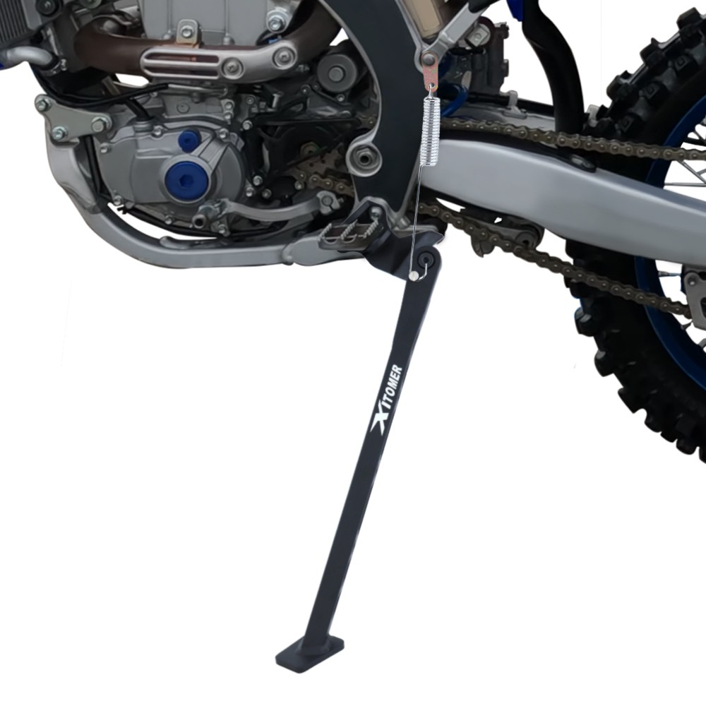 1 PC Aluminum Single Kickstand Side Stand Black Fit For Yamaha YZ450F 2010-2021
