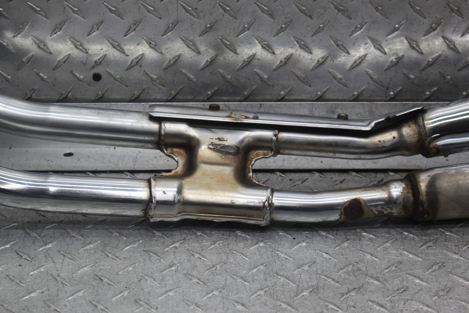 1980 HONDA CB650C CUSTOM EXHUAST HEADERS & MUFFLERS