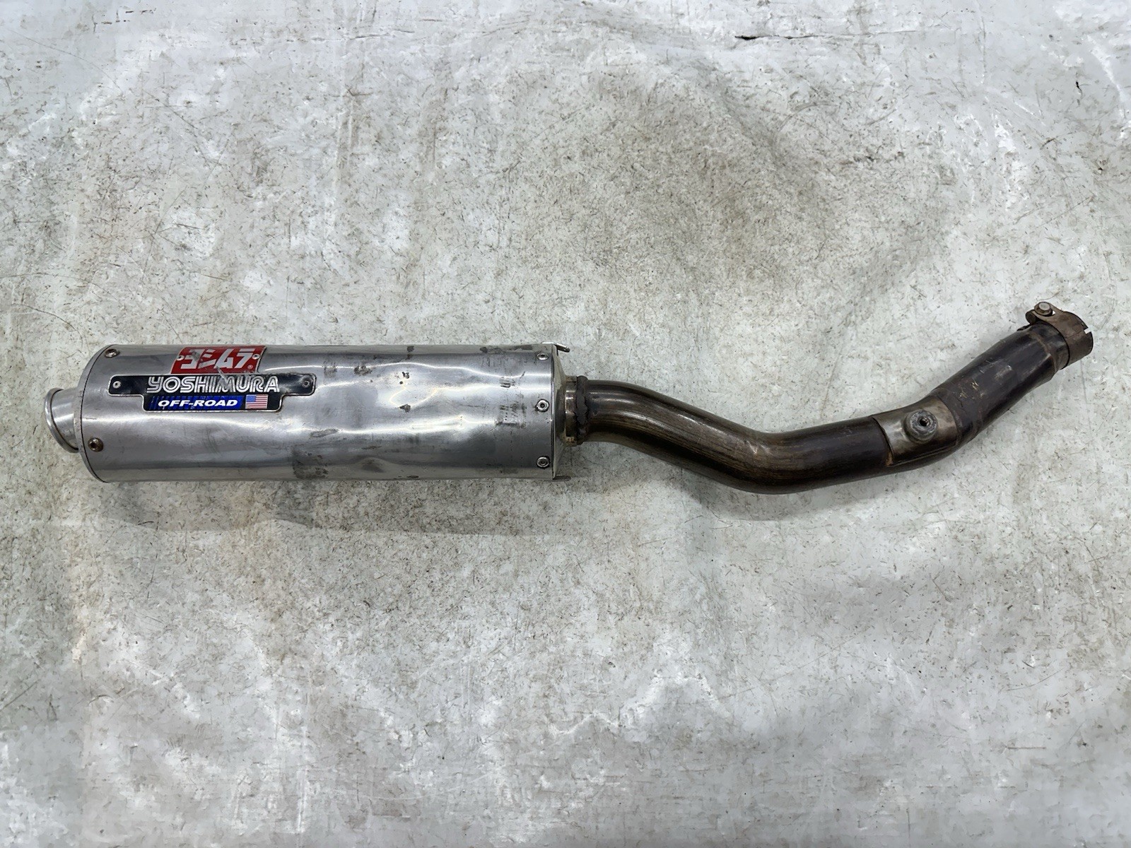 USED 2001 01 2002 02 YAMAHA YZ426F YOSHIMURA EXHASUST PIPE MUFFLER SLIP ON