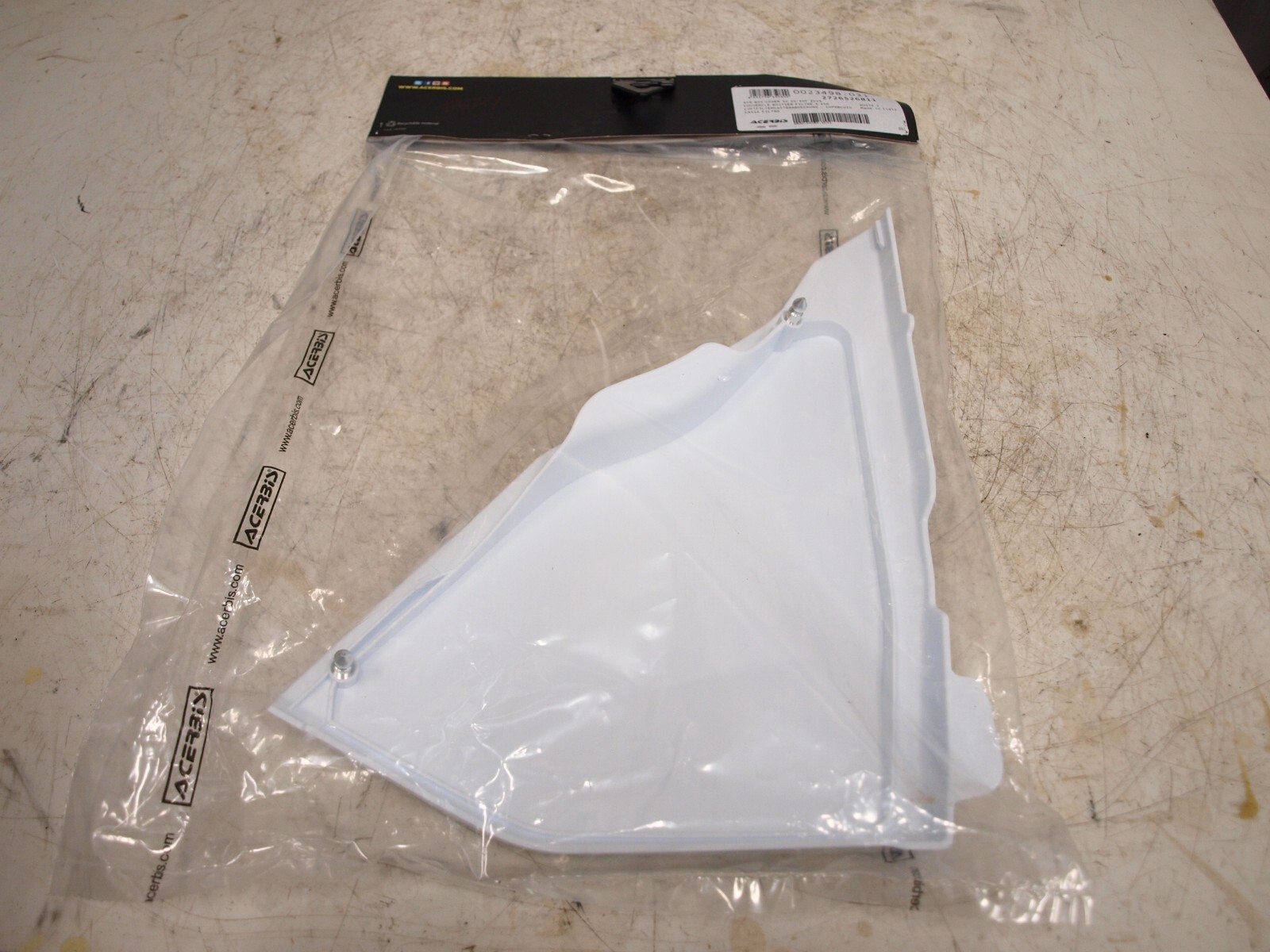Acerbis KTM Left Side Airbox Cover 20 White #2726526811 #6727