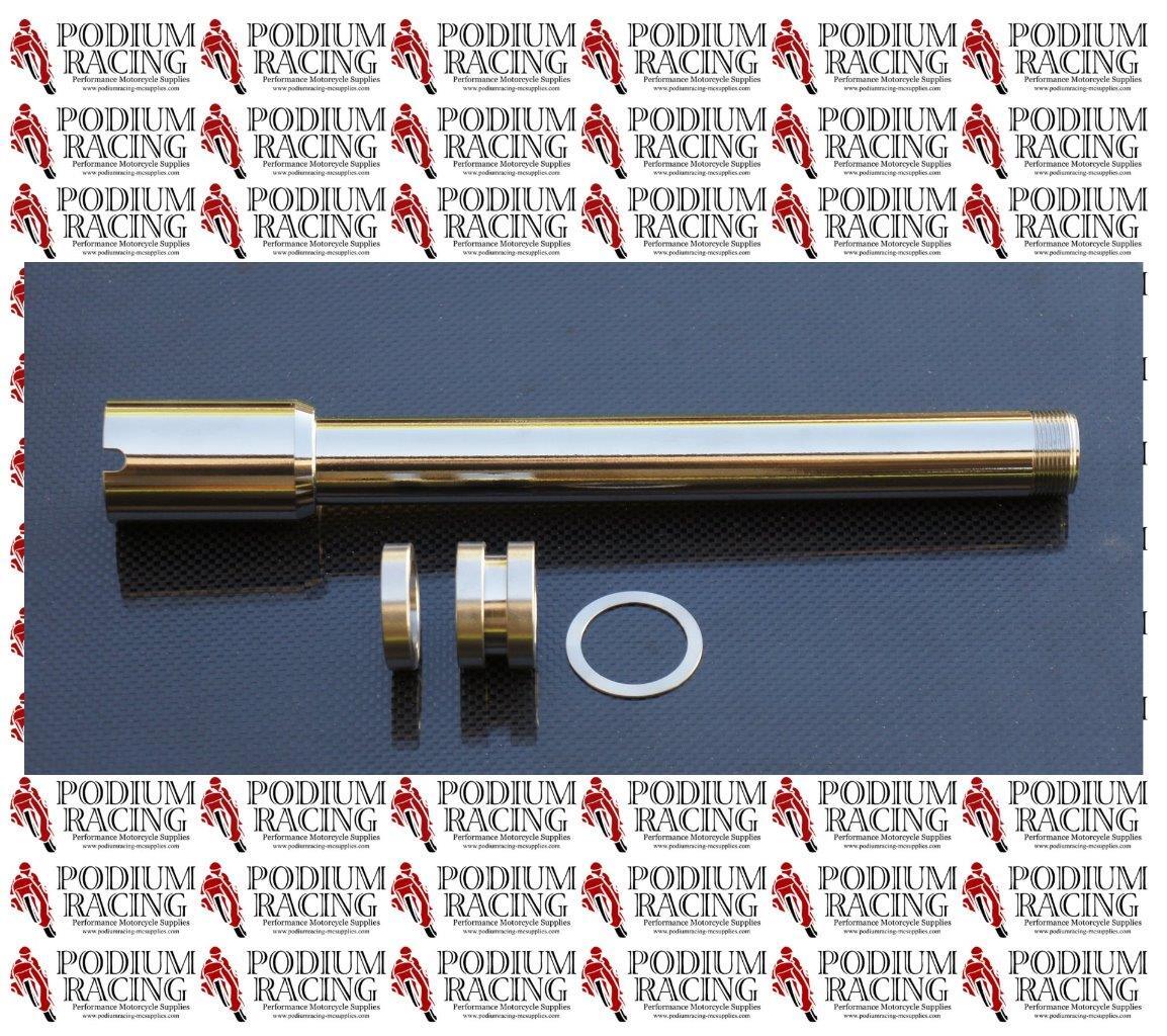 DUCATI PANIGALE V2 & TROY BAYLISS TITANIUM FRONT AXLE LIGHT WEIGHT 81910692AA