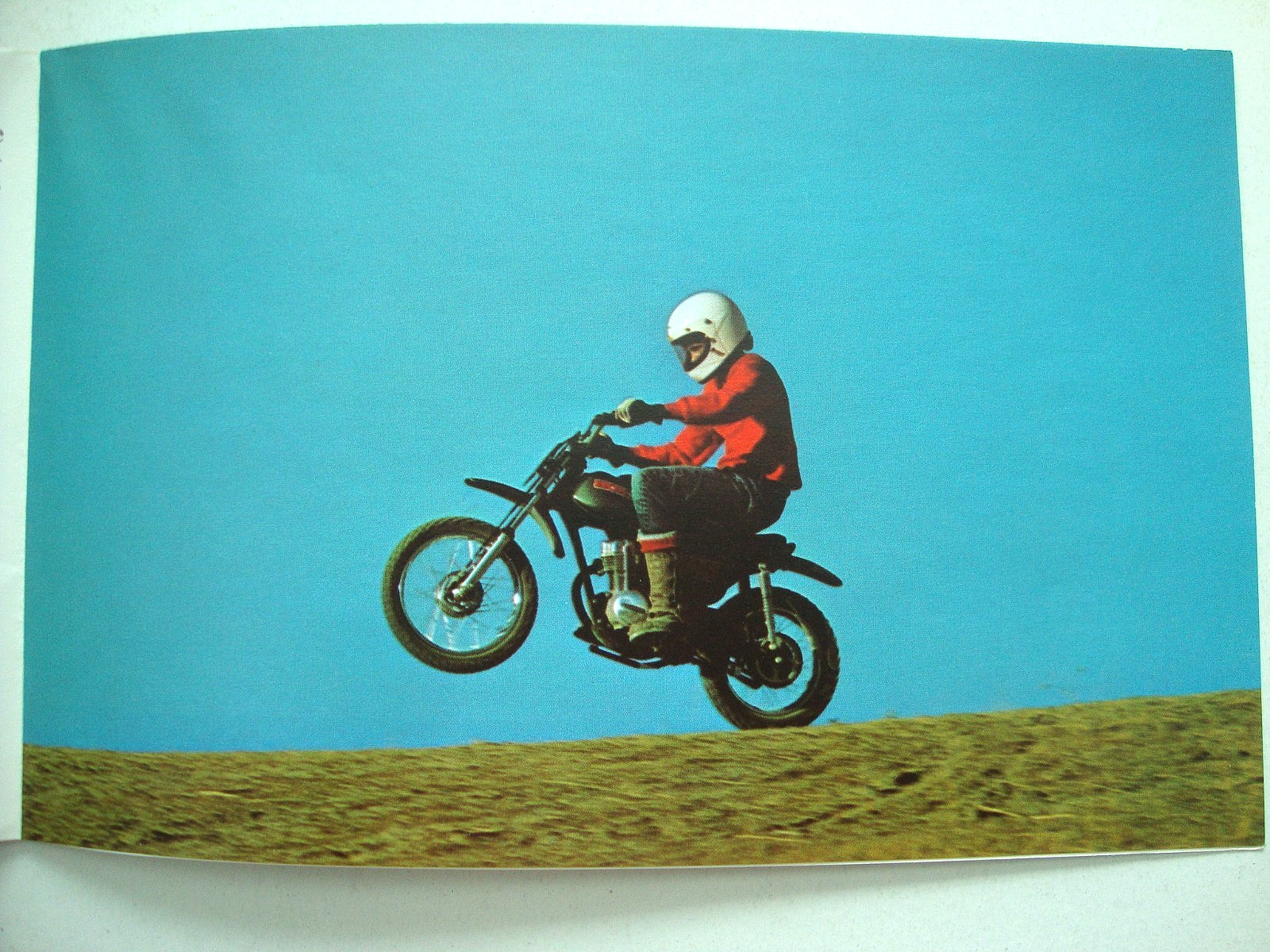 1973 HONDA XR75-K0 XR75 Dirt Bike Motorcycle Genuine OEM Sales Brochure MINT