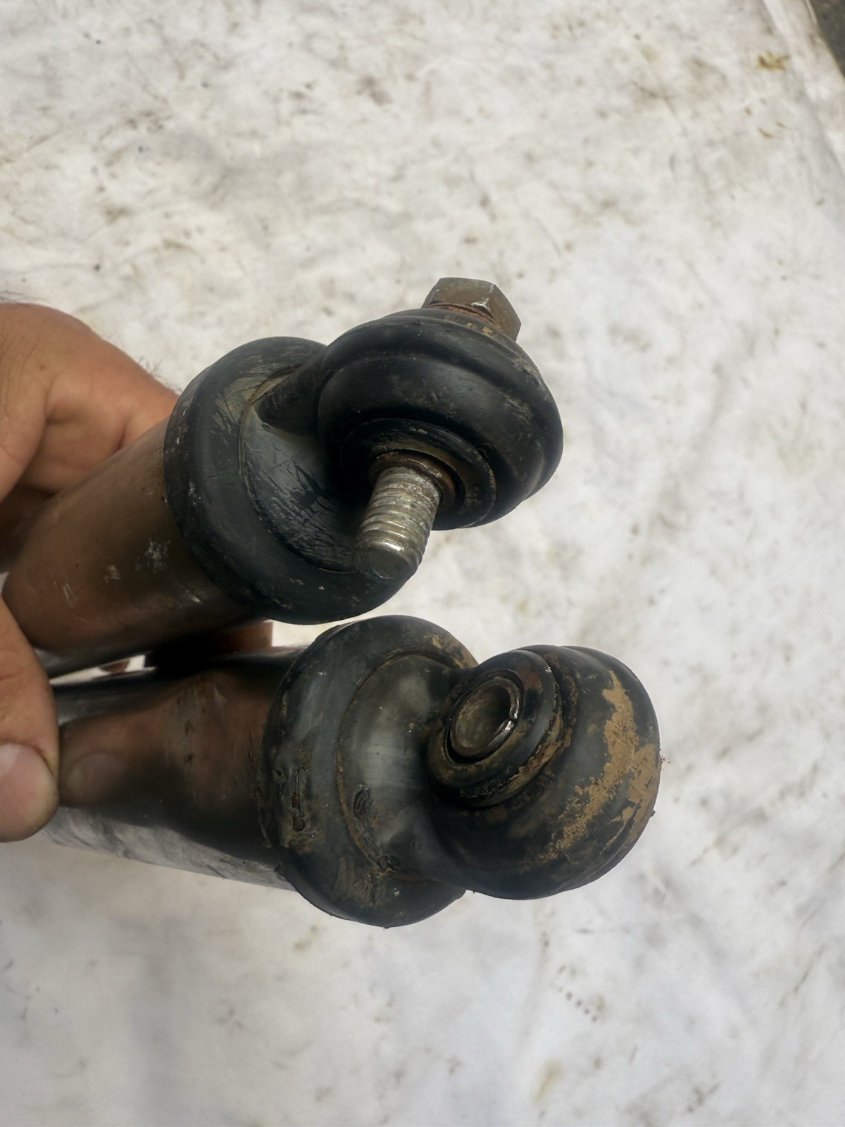 Pair of Sebac Garelli Noi rear shock absorbers 27 cm wheelbase