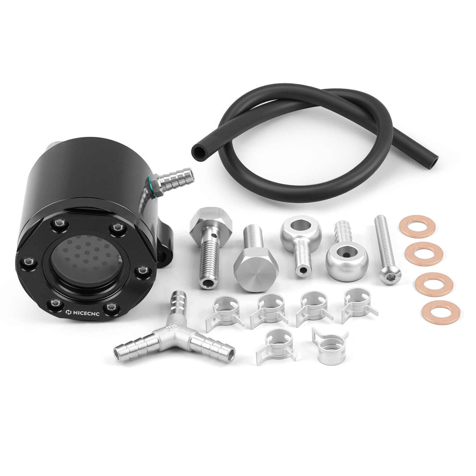 Engine External Breather Kit For Harley M8 Softail Street Bob Fat Boy Fat Bob