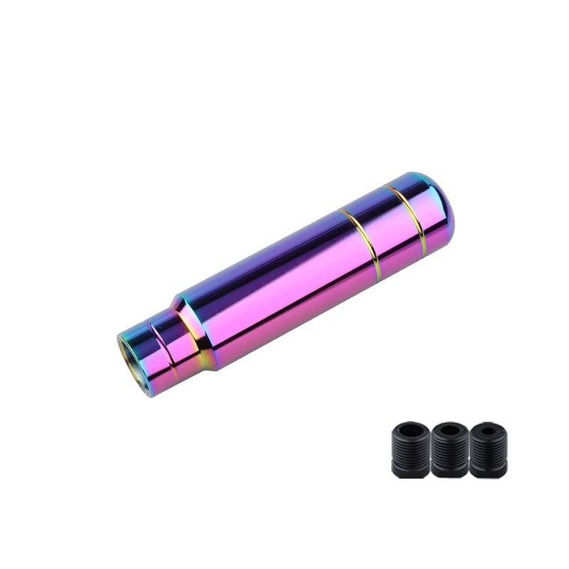 Manual Shifter Handle Universal Fit For Car Modification Gear Shift Knob Plating