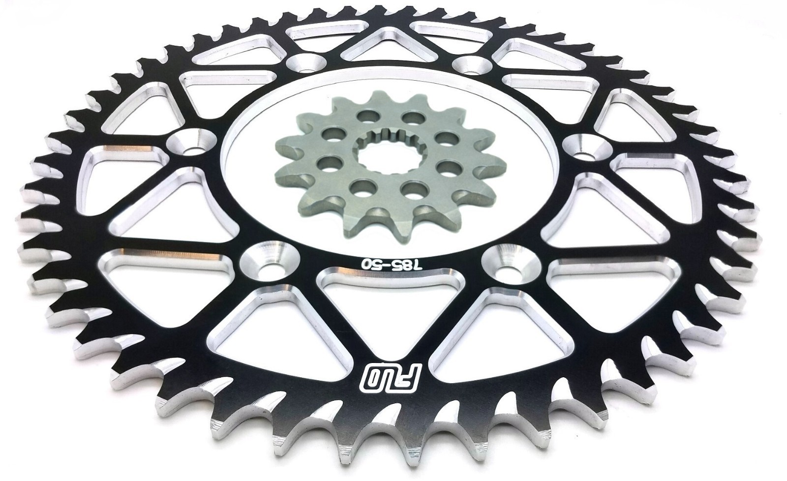 Kawasaki KX450F Sprocket Set / Chain Combo Kit Gold Motocross Black 13/51T