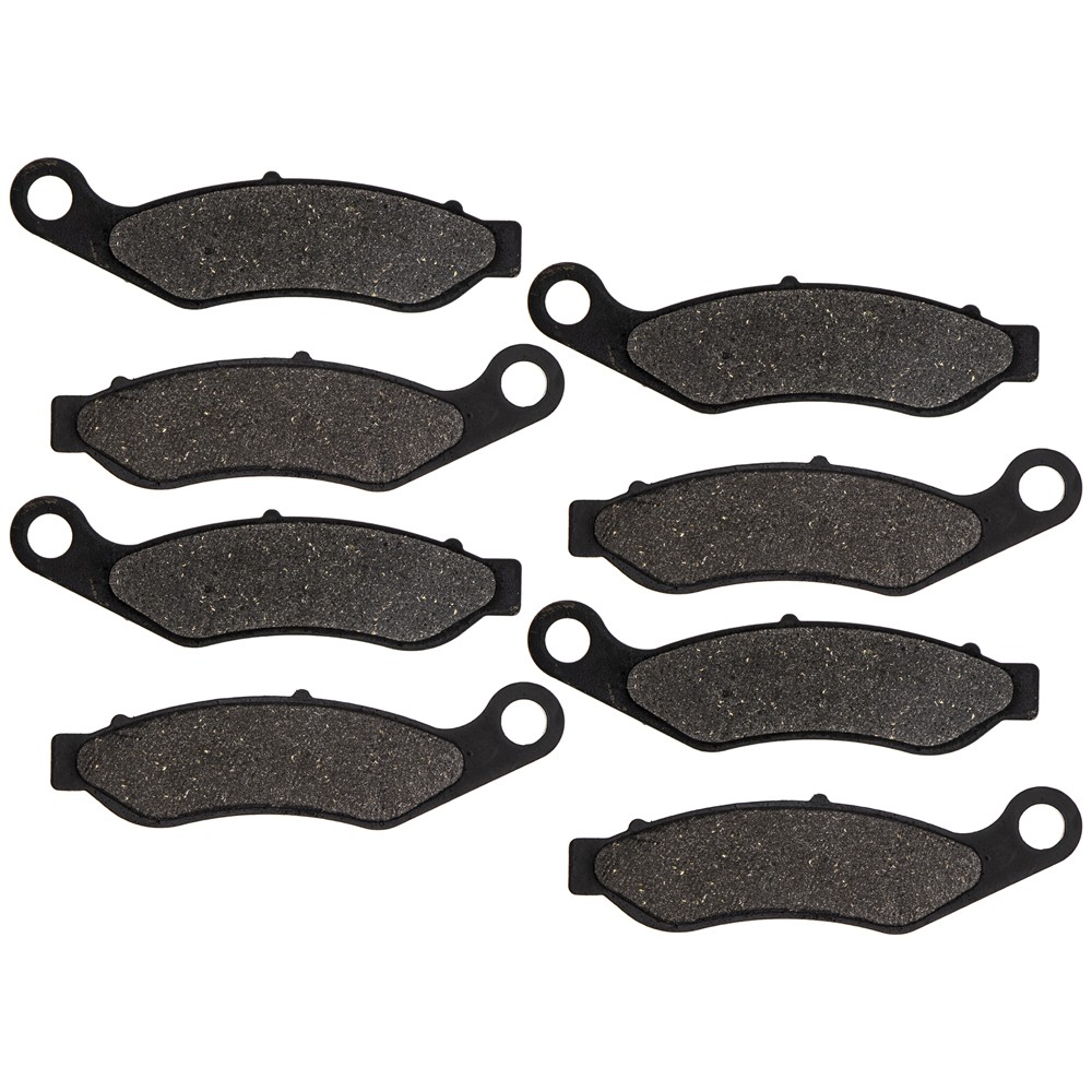 NICHE Brake Pad Set for Harley-Davidson Tri Glide Front Semi-Metallic 4 Pack