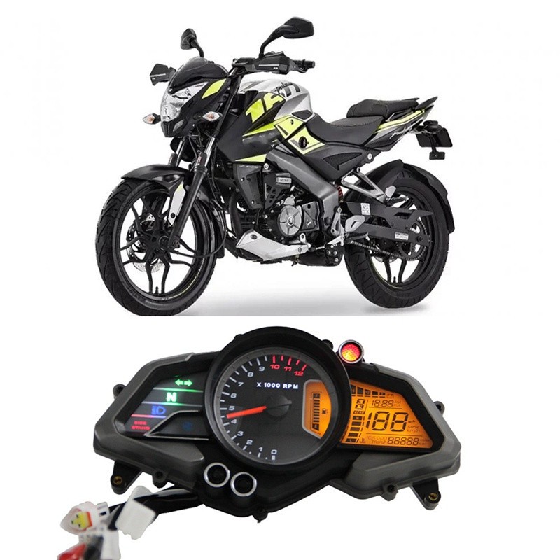For Bajaj 200NS PULSAR200 NS Pulsar NS 160 Digital Speedometer Meter Gauge assem