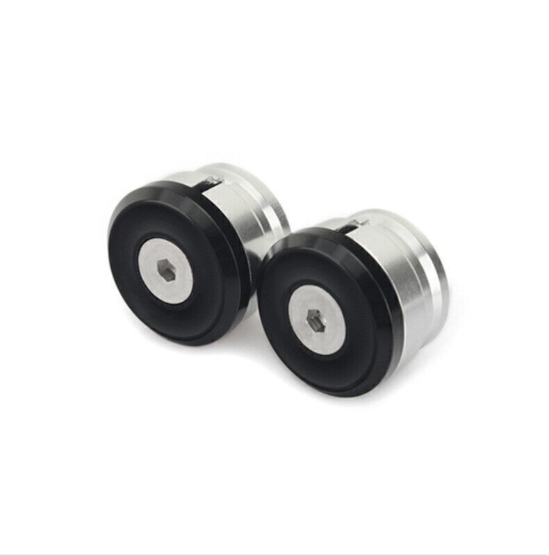 33.1mm Aluminum Frame Plug kit Cover Cap Pair 2pc Black CNC Anodized For Ducati