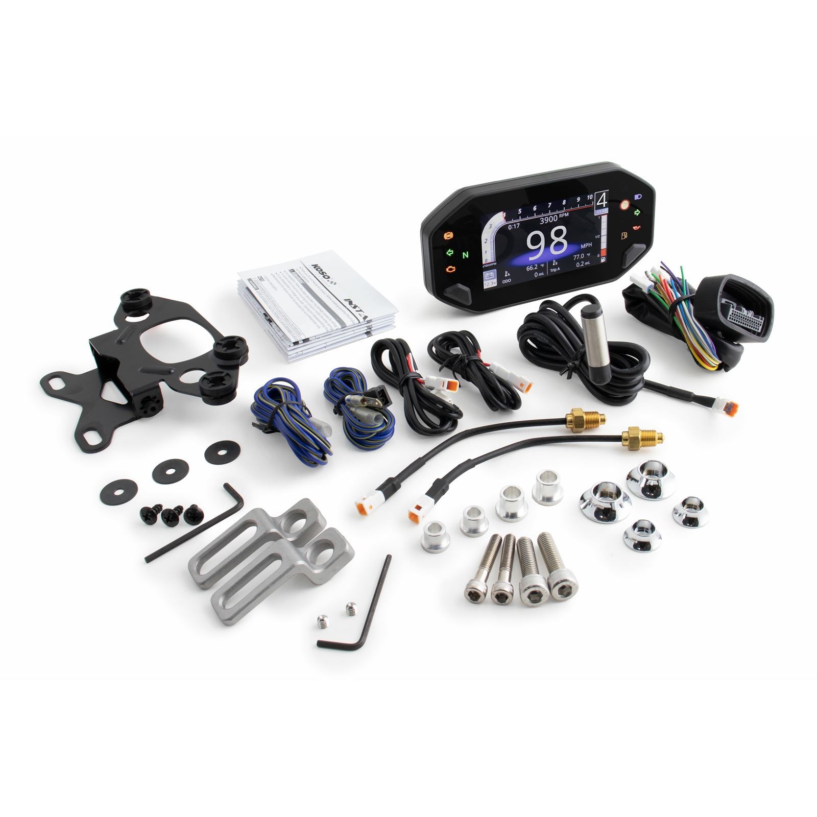 Koso RX-4 Speedometer – Universal BA081010