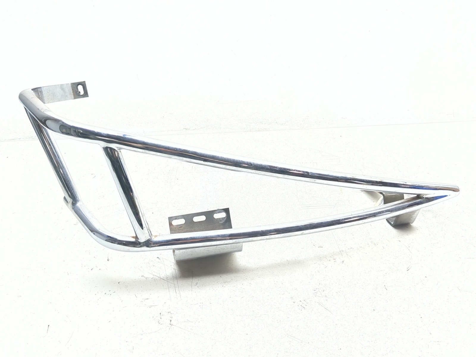 10-16 Victory Cross Country M Custom Cycles Rear Left Saddlebag Guard Pannier Be