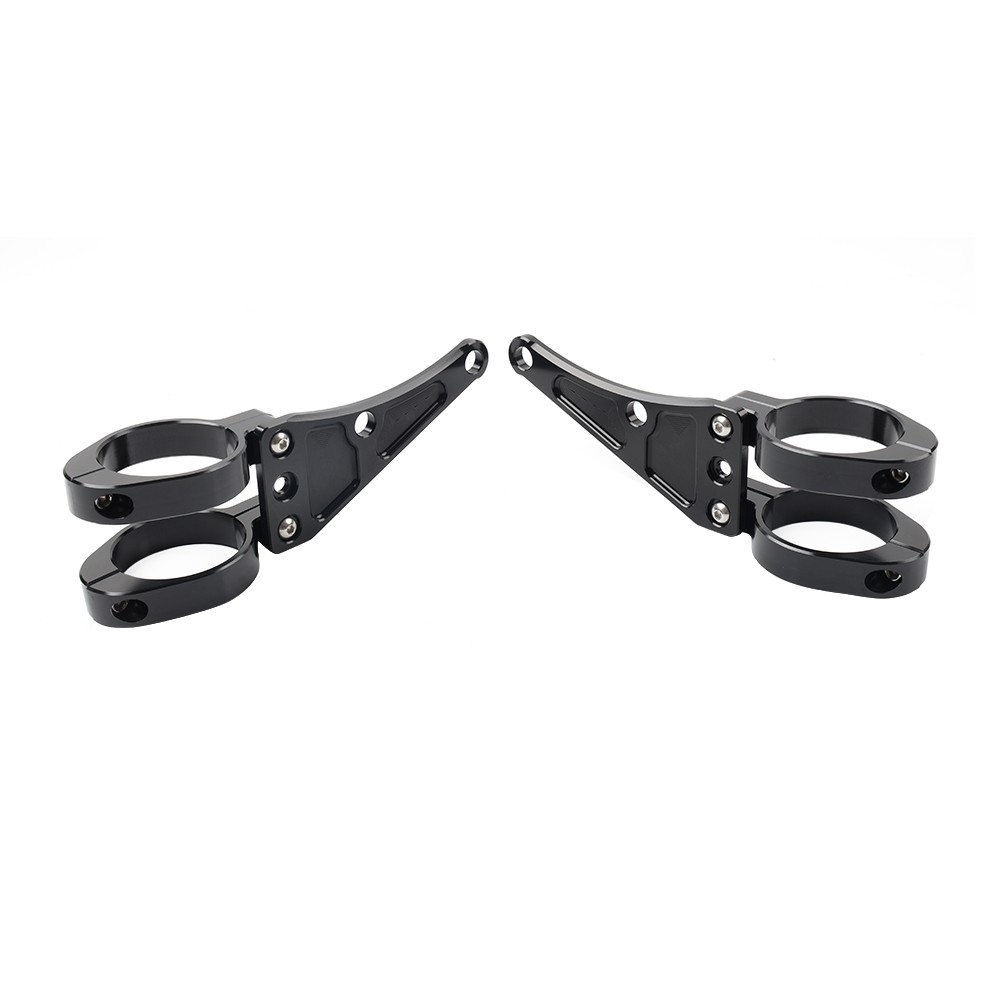 49MM Motorcycle Headlight Bracket Mount Clamp Fork Tube Holder For Harley