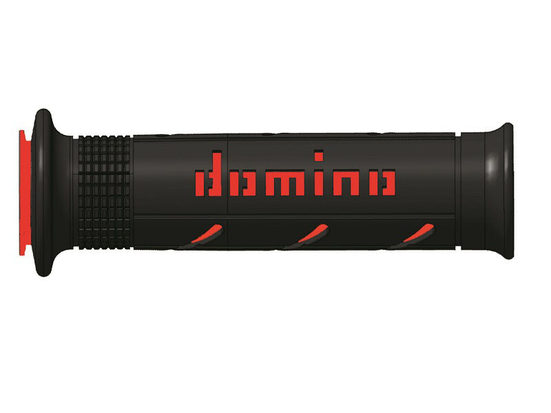 Ducati Streetfighter Domino XM2 Super Soft Grips Handlebar Grips Black + Red