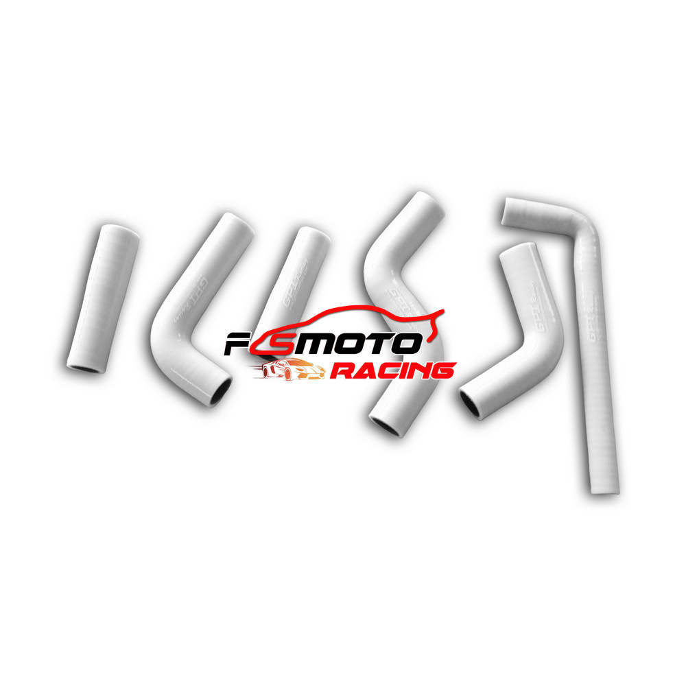 WHITE Silicone Radiator Hose For KTM 400EXC 450EXC 525EXC 2002-2006 03 04 05 06