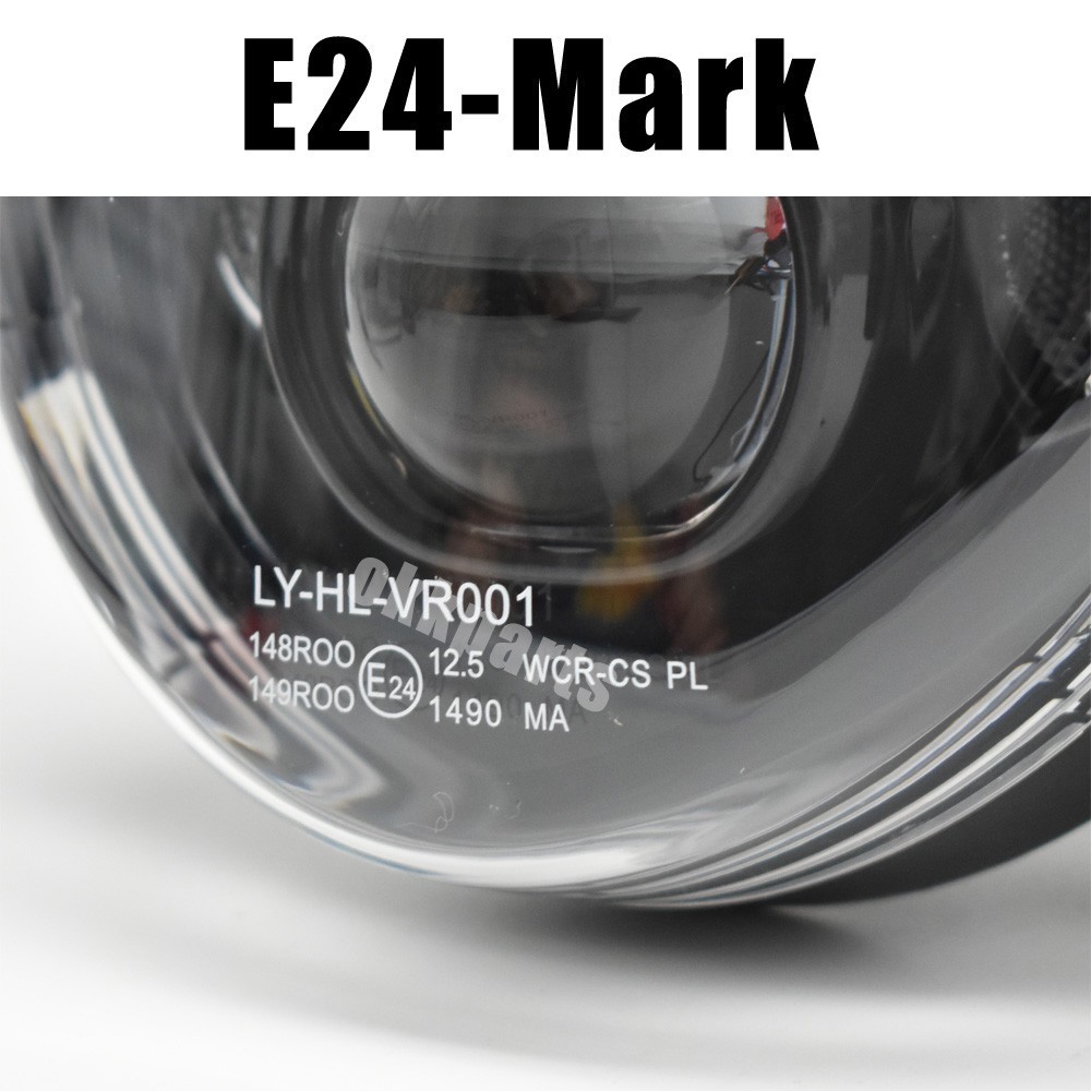 LED Headlight DRL For Harley VRSC VRSCA VRSCAW VRSCB VRSCF VRod V-Rod 2003-2017