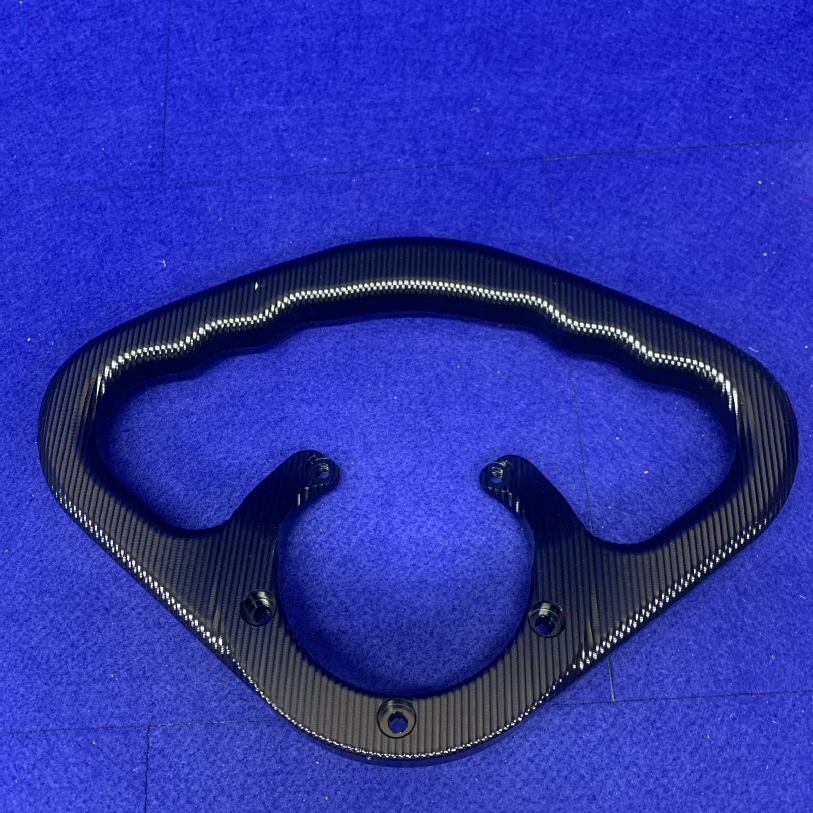 🔥Passenger Tank Grab Bar Hand Grip for SV650 SV1000 GSXR600 Black *small Nick *