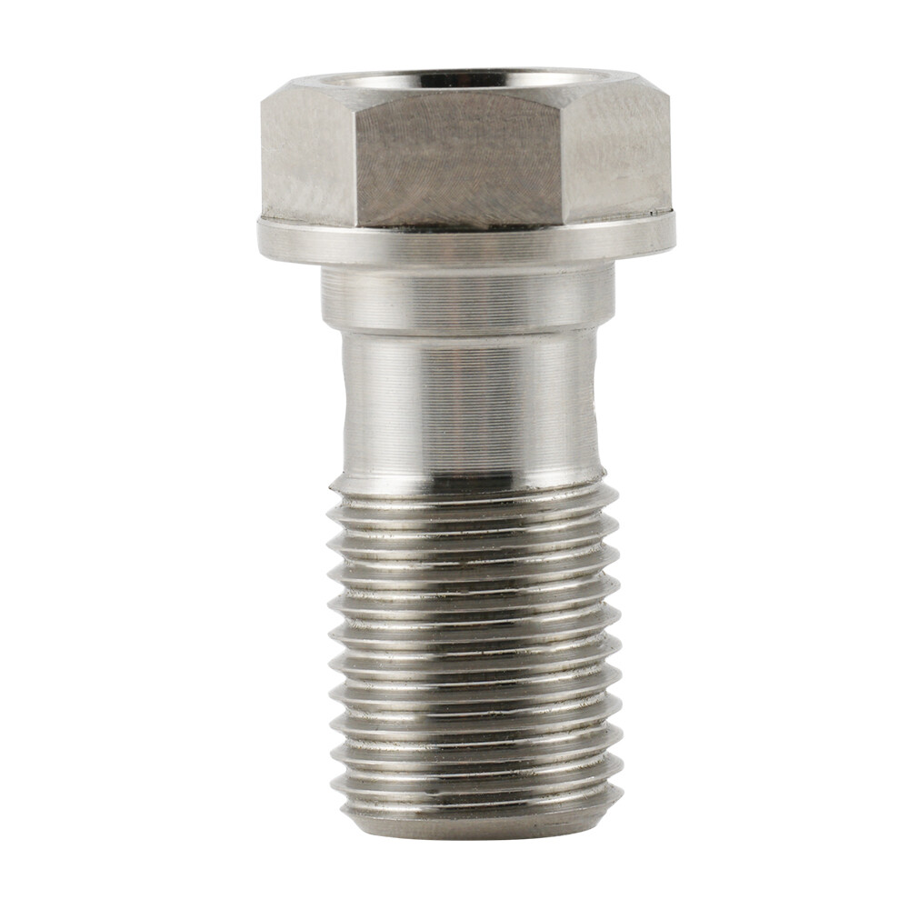 Titanium Ti Banjo Bolt M10x1.0 Pitch 19mm DIY Color For Brembo Single Brake Line