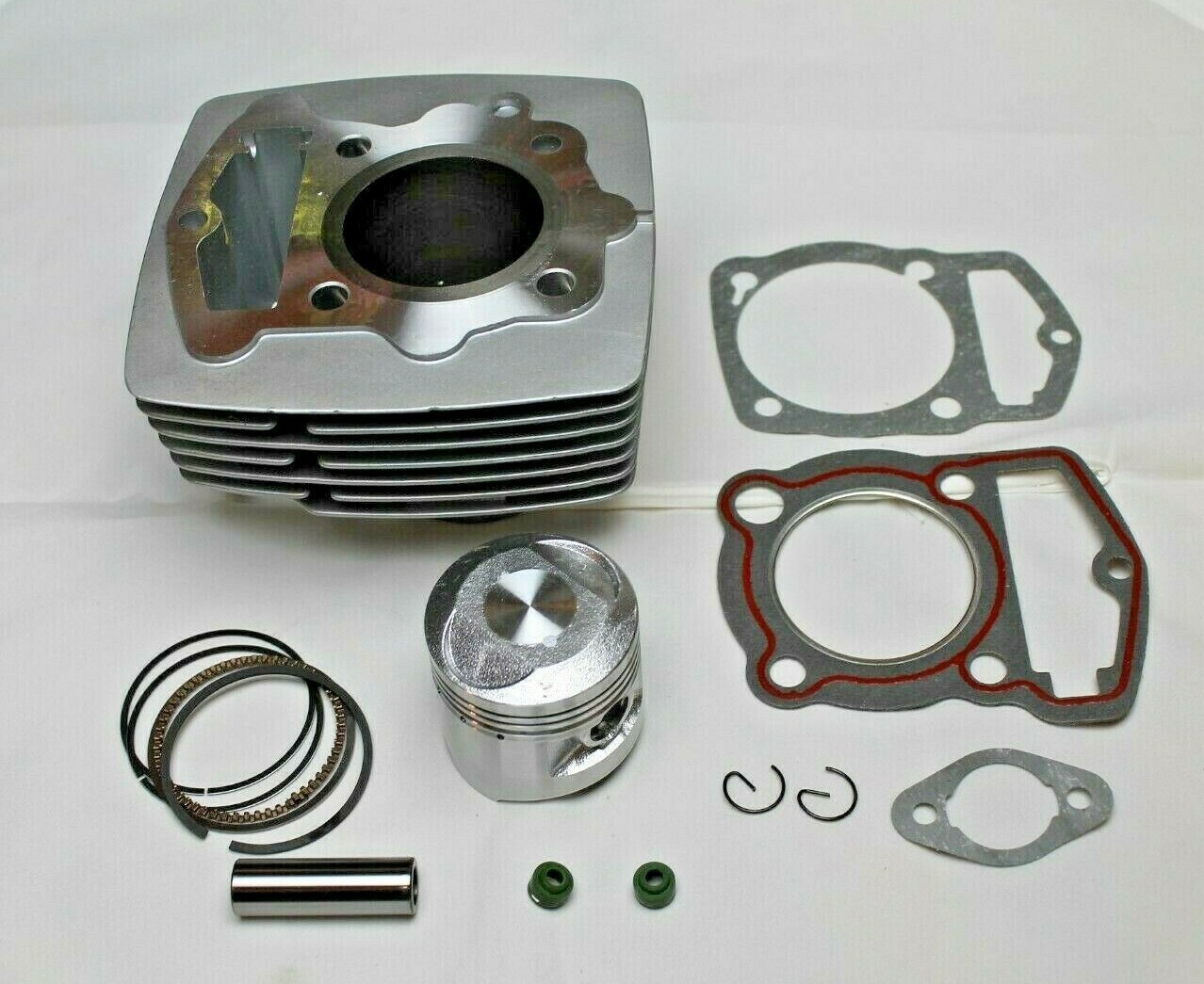Honda CB125S CL125 XL125 TL125 Top End Rebuild Kit Cylinder Piston Gaskets Rings