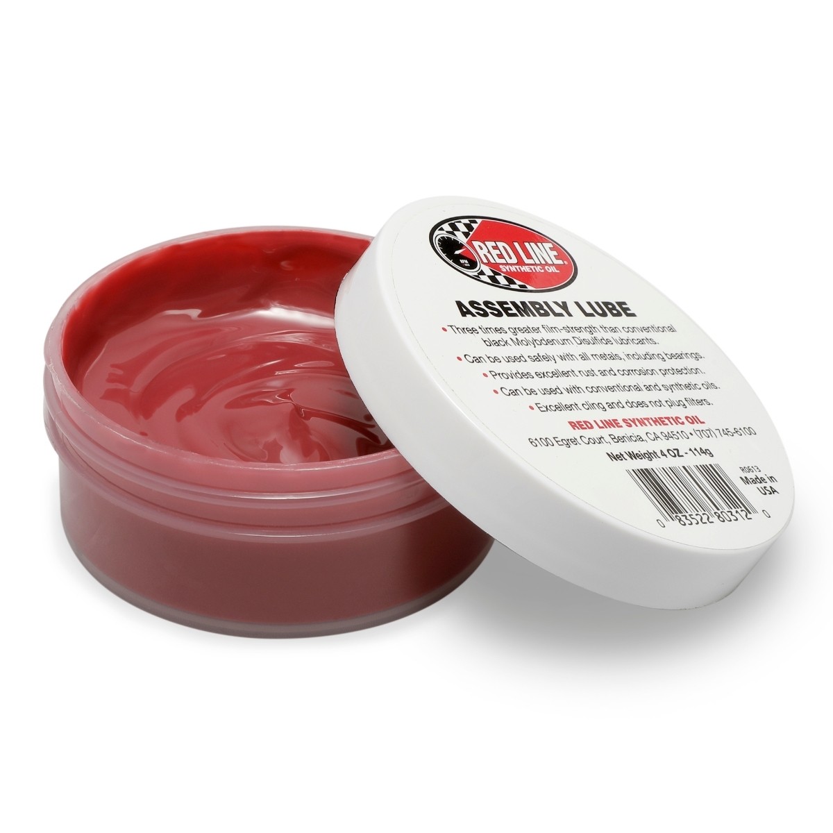Red Line 80312 Synthetic Assembly Lube – 4oz – Engine Rebuilding Lube