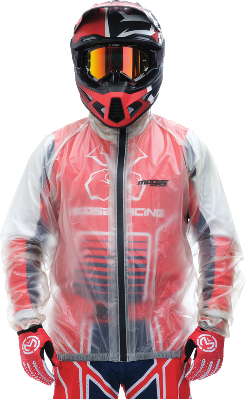 Moose Offroad Clear Rain Jacket XL PVC Waterproof Universal 2854-0374