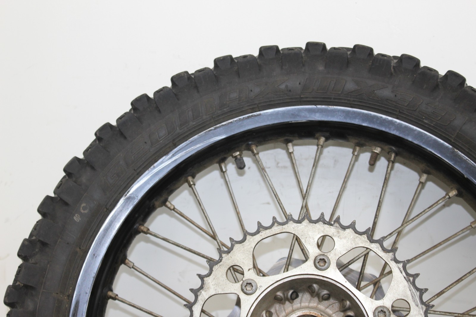 07 2007 KTM 250 SXF SX-F 250 OEM REAR BACK FRONT EXCEL WHEELS RIMS HUB SPOKES