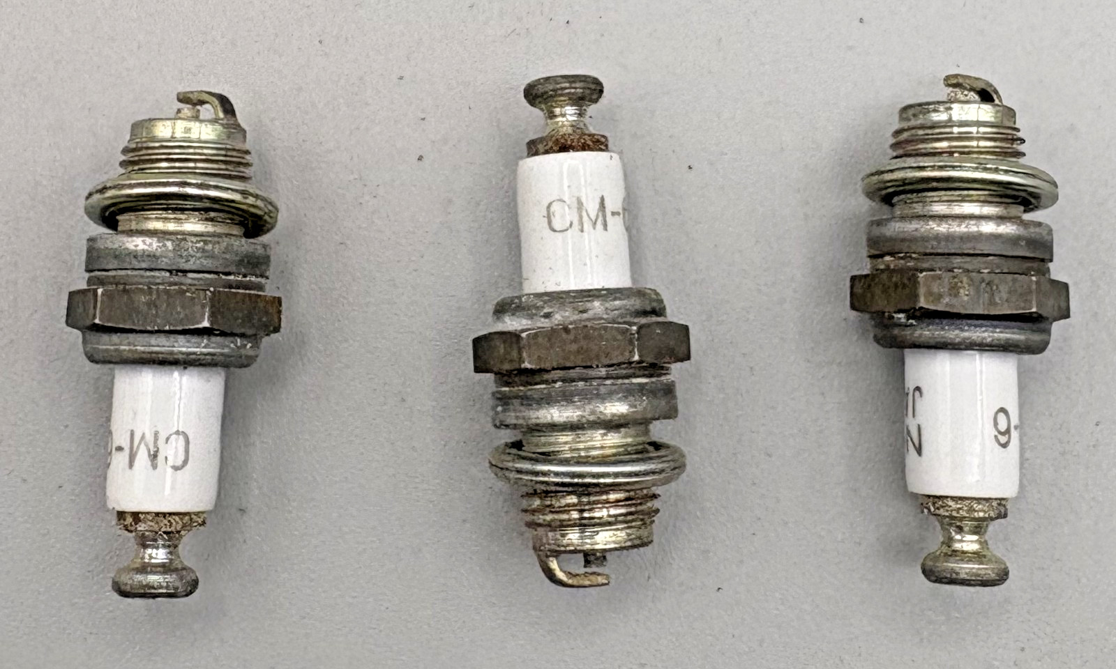 NGK CM-6 Spark Plugs (3) for Honda (in boxes)