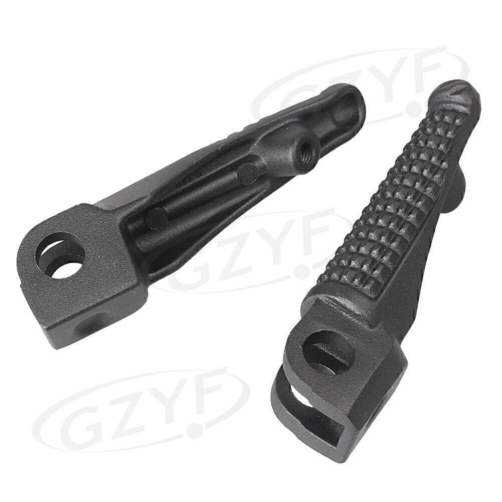 Front Footpegs Footrests Bracket Kit For Kawasaki Ninja ZX6R 05-08 Driver Rider