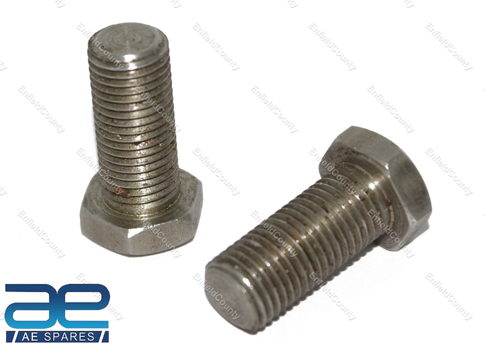 Headlight Lamp Bolt Pair 7/16 ” X 20 TPI for Norton BSA Triumph x 4 Units AEs