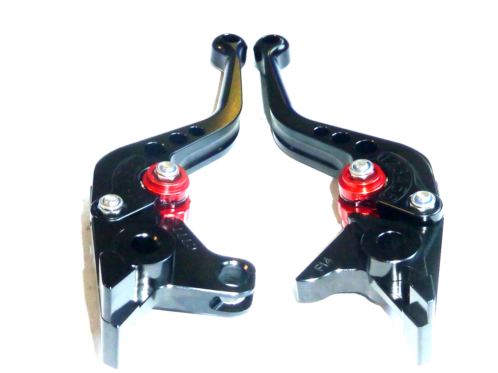 KAWASAKI ZRX1200 1999-2007 SHORT BLACK BRAKE + CLUTCH LEVER ROAD RACE TRACK