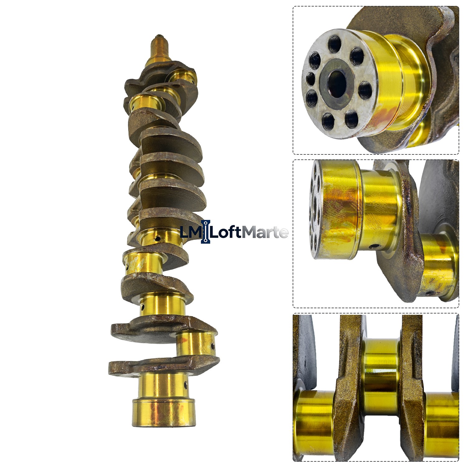 Brand New Crankshaft 12201-06J01 for Nissan Engine TD42 1 Year Warranty