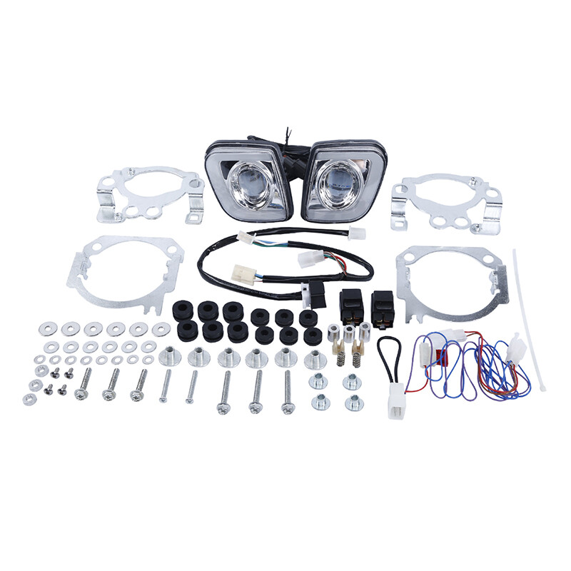Rectangular Driving Fog Light LED Fit For Honda Goldwing 1800 F6B Valkyrie 13-17