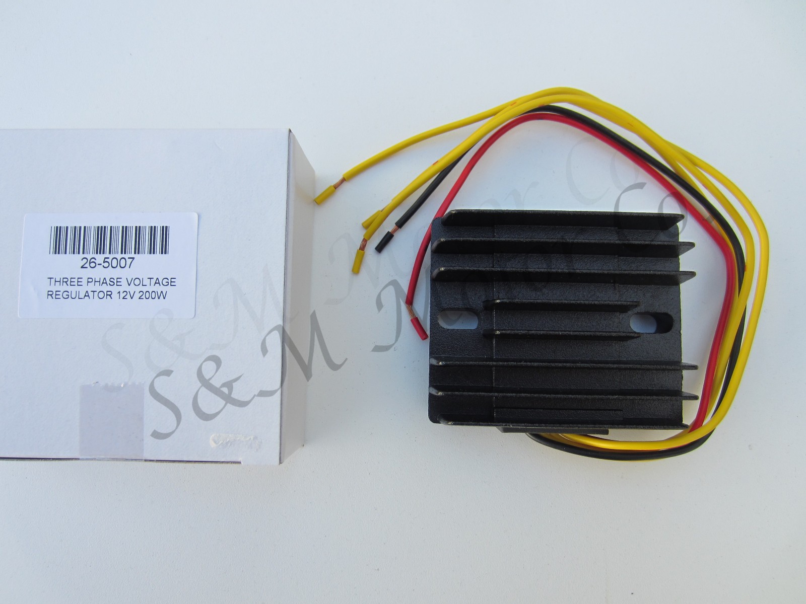 RECTIFIER REGULATOR 3 PHASE 12 VOLT 200 WATT SOLID STATE TRIUMPH BSA NORTON