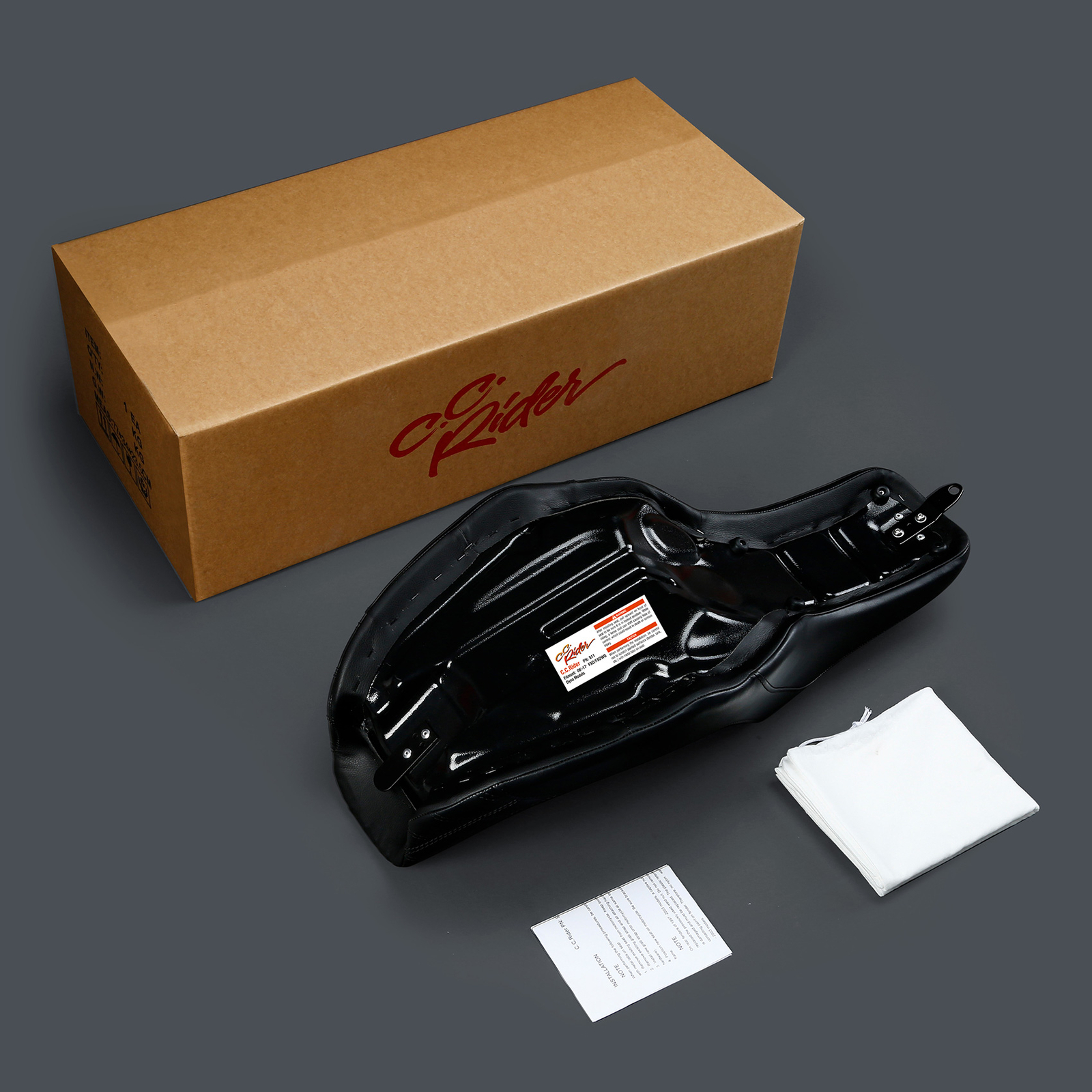 Driver Passenger Seat Step-Up Fit For Harley Dyna Street Bob 2006-2017