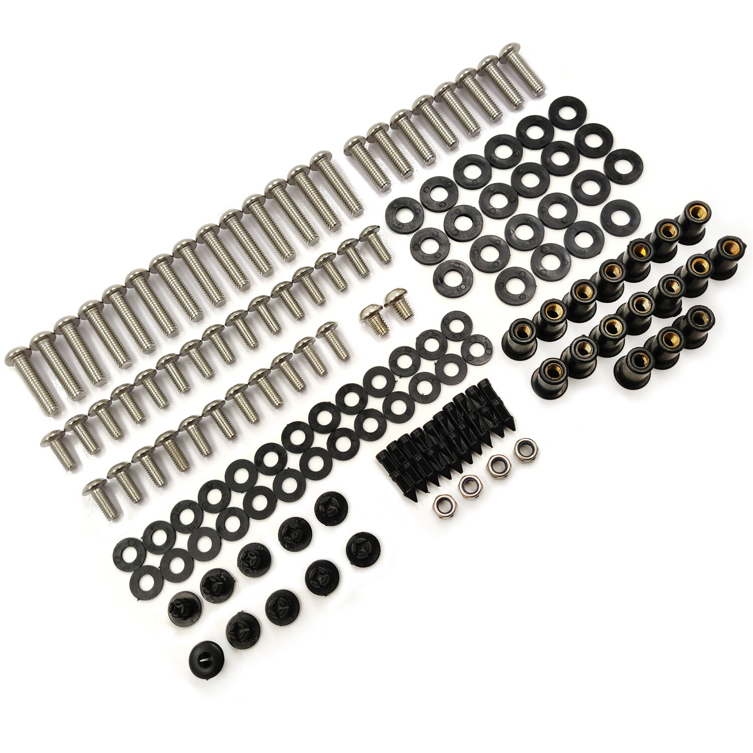Complete Fairing Bolts Kit Screws Set For KAWASAKI Ninja ZX10R ZX 10R 2004-2005