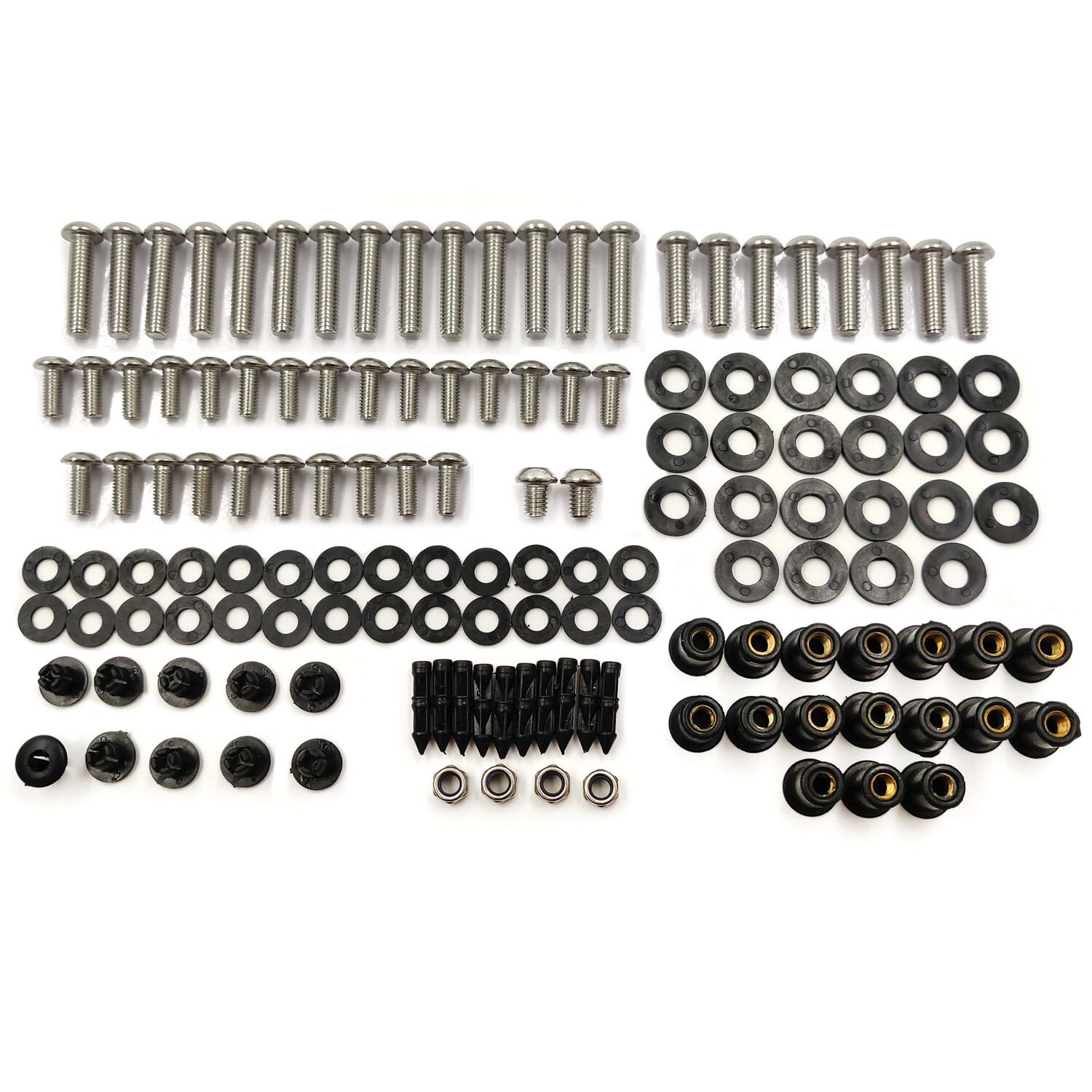 Complete Fairing Bolts Kit Screws Set For KAWASAKI Ninja ZX10R ZX 10R 2004-2005