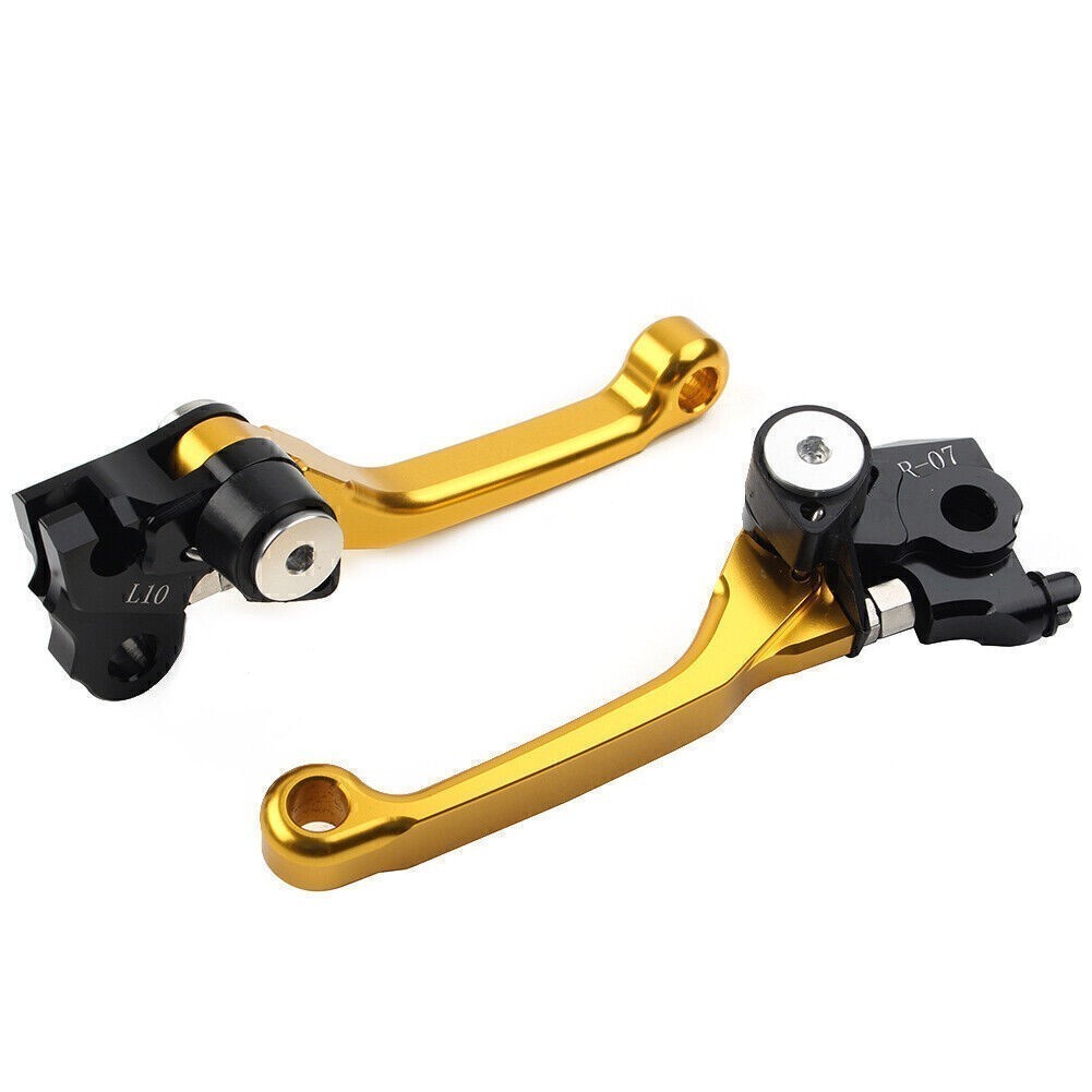 For Honda CRF250R 2007-2022 CRF450R 2007-2020 08 CNC Brake Clutch Levers Pivot