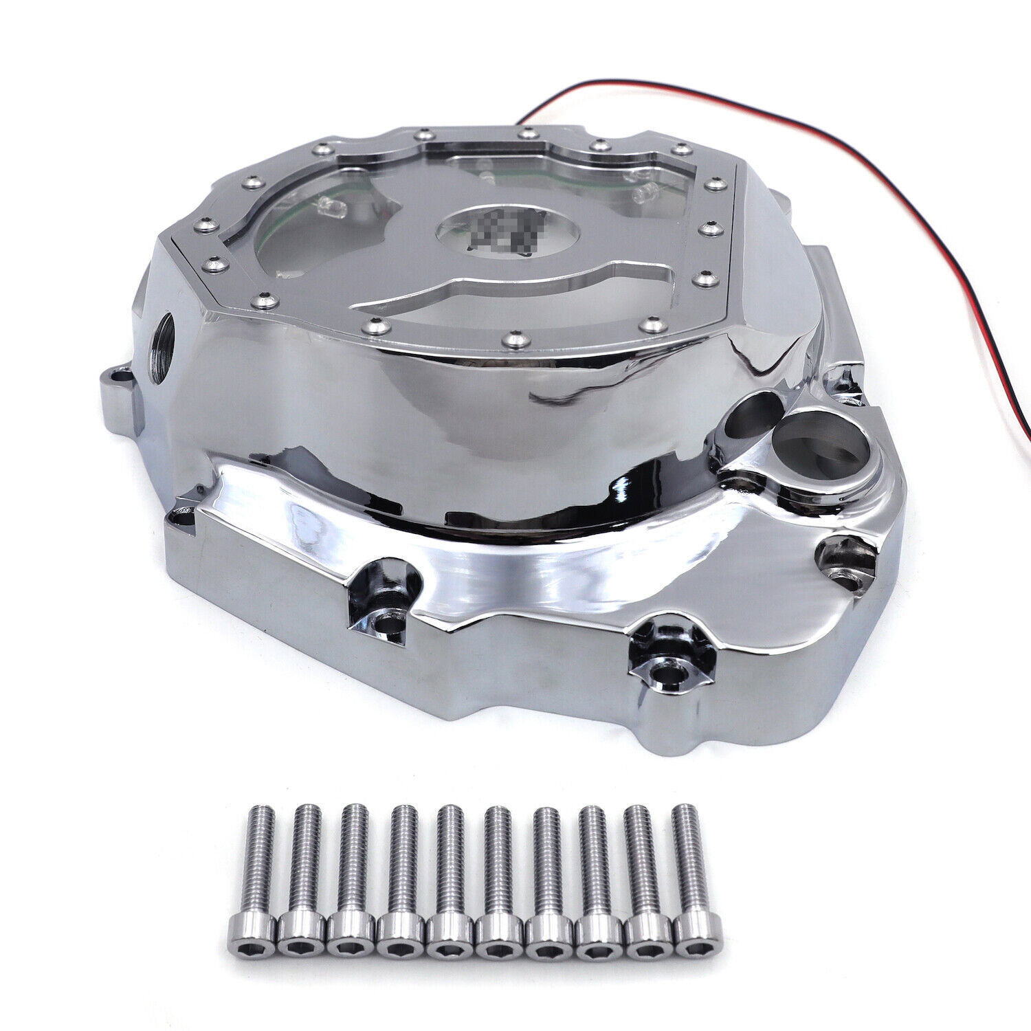 LED Engine Clutch Side Case Cover for Suzuki GSXR600 GSXR750 GSXR1000 2001-2005
