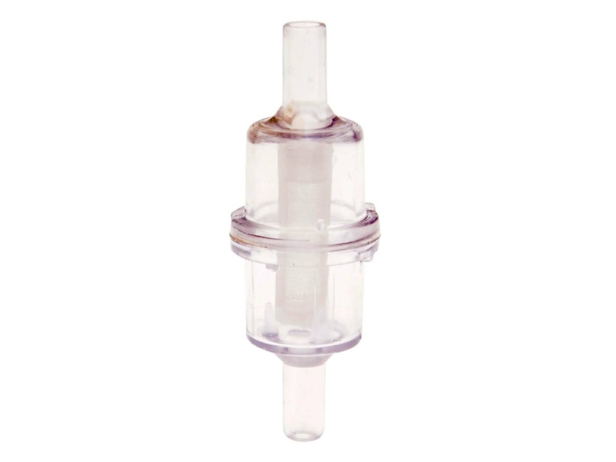 fuel filter Polini round transparent 6mm