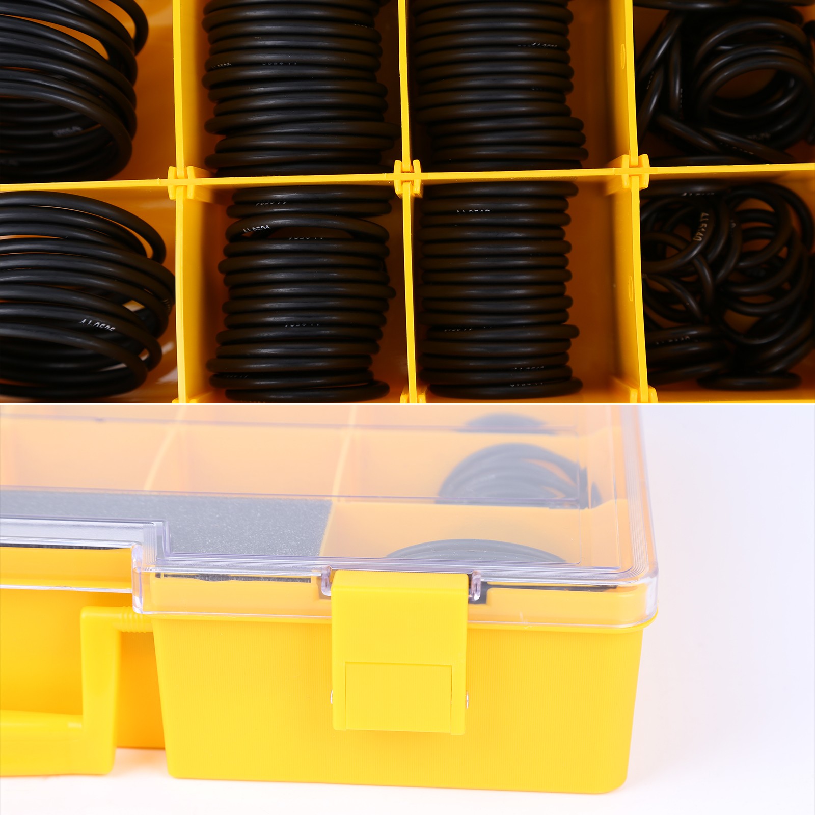 580Pcs Seal O-Ring Kit 4C-4782 for CAT Caterpillar SAE STOR ORFS 61 62 Nitrile90