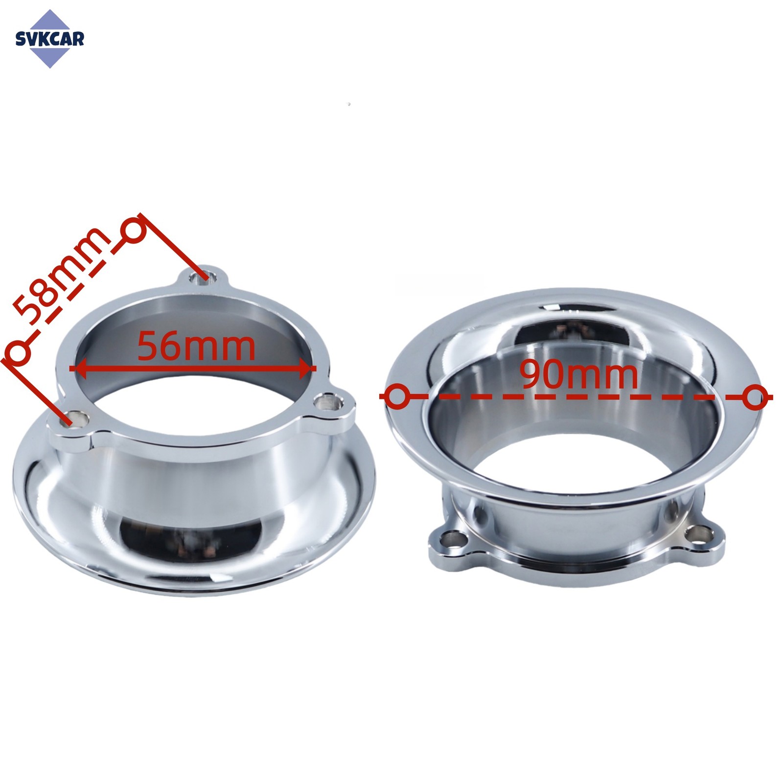 Carburetor Air Filter Velocity Stack For S&S Super E/G Carb Carburetor Red