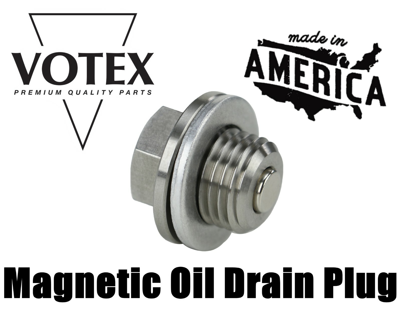 Stainless Steel Crankcase Oil Drain Plug NEODYMIUM Magnet Honda CRF250R/CRF250RX